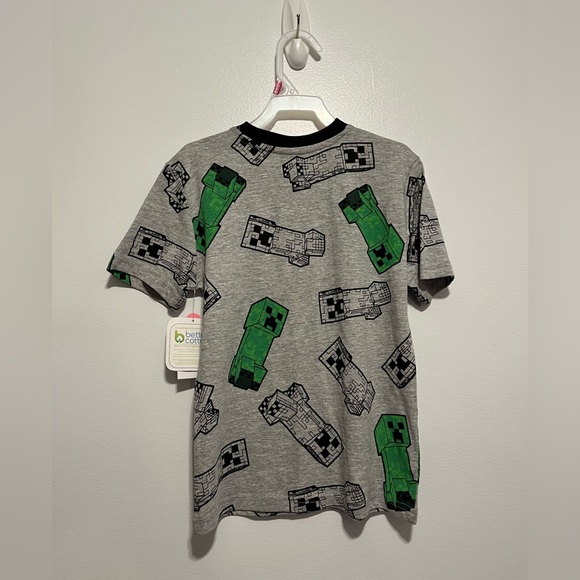 NWT Cotton Minecraft Kid Toddler XS (4-5) short sleeve t-shirt - Picture 3 of 5